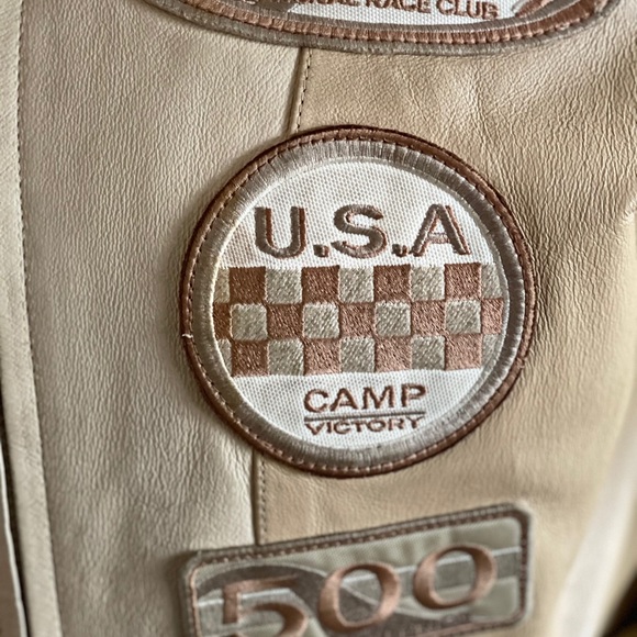 ❌❌Throwback Racer Leather jacket❌❌ - Picture 4 of 6